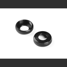 XRAY 308328-K XLP Alu Cap For Shock Body - Black (2)
