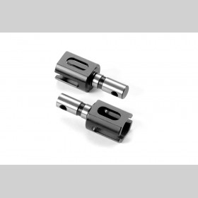 XRAY 355072 Large Center Diff Outdrive Adapter - HUDY Steel (2)