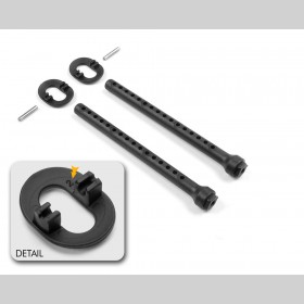 XRAY 301324 Front Body Mount Set +2MM Height