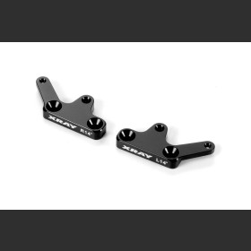 XRAY 352231 XB8 ALU STEERING KINGPIN PLATE - SWISS 7075 T6 - 14 (L+R)