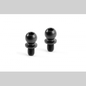 XRAY 362648 Ball END 4.9MM With Thread 4MM (2) - (Replacment For #302652)