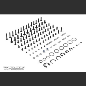 XRAY 349100 Mounting Hardware PACKAGE For RX8