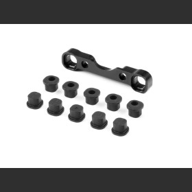 XRAY 352341 XB8 ALU FRONT LOWER SUSP. HOLDER FOR SEMI-SPLIT BULKHEAD - REAR