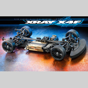 XRAY 300202  X4F - 1/10 Luxury Electric TC FWD