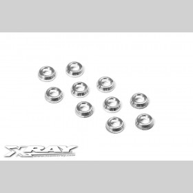 XRAY 362280 Alu Conical Shim 3x6x2.0MM (10)