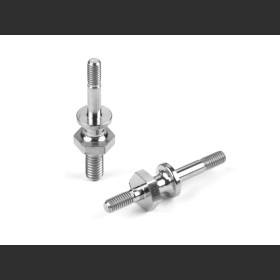 XRAY 358048-T XRAY TITANIUM M4/M3 UPPER SHOCK MOUNT STAND OFF WITH HEX (2)