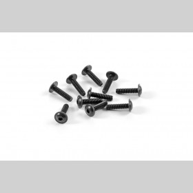 XRAY 911312 HEX Screw FlangeD SH M3x12  (10)