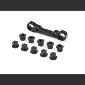 XRAY 352340 XB8 ALU FRONT LOWER SUSP. HOLDER FOR SEMI-SPLIT BULKHEAD - FRONT