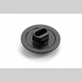 XRAY 324125 Alu 2-PAD Slipper Clutch Plate With Adapter - Swiss 7075 T6 - Hard Coated