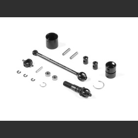 XRAY 305335 X4 ECS BB SC DRIVE SHAFT 58MM - HUDY SPRING STEEL™ - COMPLETE SET
