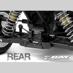 XRAY 353304 Alu Rear Lower Susp. HolderS Set- Square Adj. Roll-Center