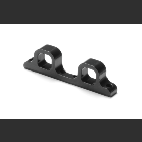 XRAY 343713 Alu Rear Lower Suspension Holder - Front - RF - Black - 7075 T6