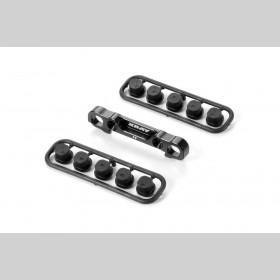 XRAY 352323 Alu Front Lower Susp. Holder - Front - FF - Swiss 7075 T6 - V2