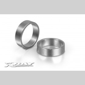 XRAY 352076 XB808 Alu Bearing Collar For 13x20 Diff Bearings (2)