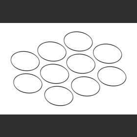 XRAY 971255 Silicone O-Ring 25.5x0.7  (10)