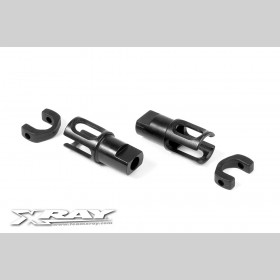 XRAY 305137 Steel Solid Axle Driveshaft Adapter - Lightweight - HUDY Spring Steel™ (2)