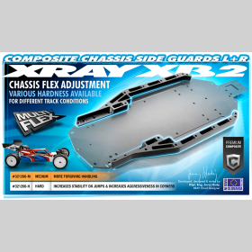 XRAY 321260-H Composite Chassis Side GuardS L+R - Hard