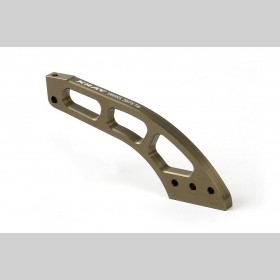 XRAY 352087 XB808 Front Alu Brace Swiss 7075 T6 (5MM) - Hard Coated