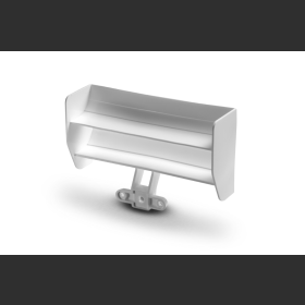 XRAY 373514 X1 Composite Rear Wing - Lightweight & Wide - White