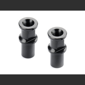 302539-C X4 ALU STEERING POST FOR DUAL SERVO SAVER - DEEPER COUNTERSUNK (2)