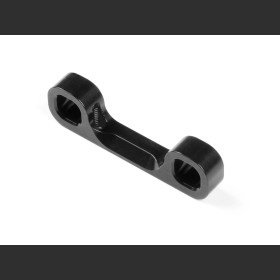 XRAY 333714 Alu Rear Lower 1-PIECE Suspension Holder - Front - Black - RF