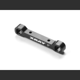 XRAY 323327 ALU REAR LOWER SUSPENSION HOLDER 3° - WIDER - REAR