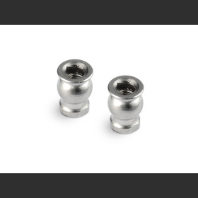 303251 X4 LOWER ARM BALL UNIVERSAL 4.9MM WITH HEX - HUDY SPRING STEEL™ (2)