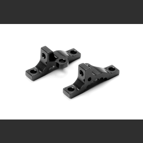XRAY 332039 Alu Upper Clamp Front - Multi-Flex - Black - 7075 T6 - (L+R)