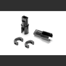 XRAY 305138 Solid Axle ECS BB Driveshaft Adapter - HUDY Spring Steel™ (2)