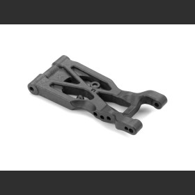 XRAY 363124-M COMPOSITE SUSPENSION ARM REAR LOWER LEFT - 3-HOLE - MEDIUM
