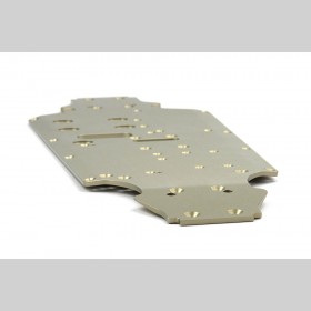 XRAY 351101 Alu Chassis - Hard Coated Swiss 7075 T6 (3MM) - V2