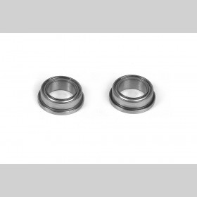 XRAY 951438 Ball-Bearing 1/4" x 3/8" x 1/8" FlangeD - Steel SEALED - Oil (2)