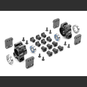 XRAY 350912 XRAY XB8 ALU REAR UPRIGHTS - MULTI-ADJUSTABLE - SET