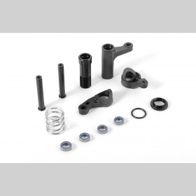 XRAY 352505 XB8'16 Servo Saver Complete Set - Graphite