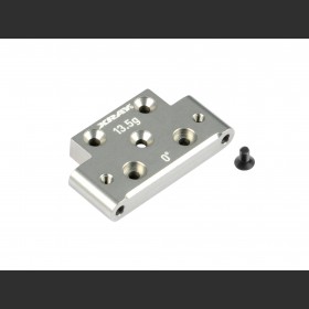 XRAY 322316 ALU FRONT LOWER ARM MOUNT 0° - SWISS 7075 T6