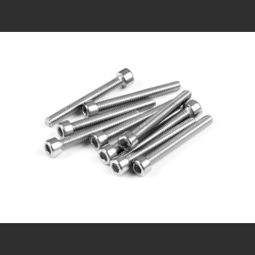 XRAY 908380 HEX Screw Socket Head Cap M3.5x30 - Stainless  (10)