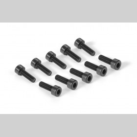 XRAY 908412 HEX Screw Socket Head Cap M4x12  (10)