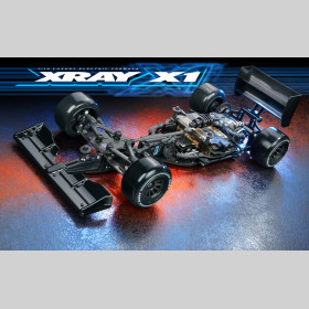 XRAY 370708 X1'24 - LUXURY 1 / 10 FORMULA