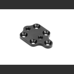 XRAY 371291 X1 Alu Ball-Bearing Anti-Roll Bar Holder Plate - Black
