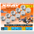 XRAY 329900 2WD Front Wheel AeroDisk With 12MM HEX - White (10) --- Replaced with #329900-M