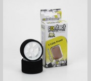 Contact RC JT30FA Foam Tyres - 1/12 Front PINK 30Sh