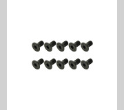 CORE-RC CR344 STEEL CSK HEX SCREWS M3 X 5 PK10
