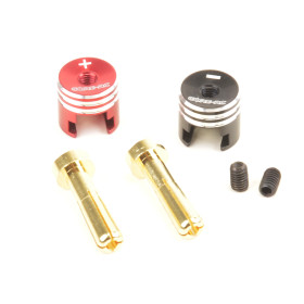 CORE-RC CR861 HEATSINK BULLET PLUG GRIPS - 4MM