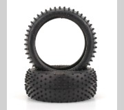 Schumacher U6750 Mini Spike 1/8th Tyre - Silver  (pr)