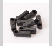 Schumacher U4303 Ball Socket Long (Black) - pk8