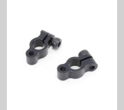 Schumacher U4539 Body Post Mount Front (Black) - Mi5evo - (1pr)