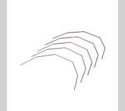 Schumacher U7660 Rear Roll Bars  5pcs - LD/2,ST