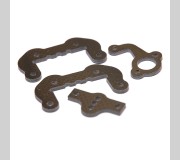 Schumacher U3577 S1 Mounts  Strg and Upper Link - Mi4LP-Race