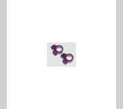 Schumacher U3159 Alloy Body Post Mounts  Vertical purple pr-Mi3-Mi4