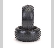 Schumacher U6763 Mini Spike 2  Rear Tyres - Silver (pr)